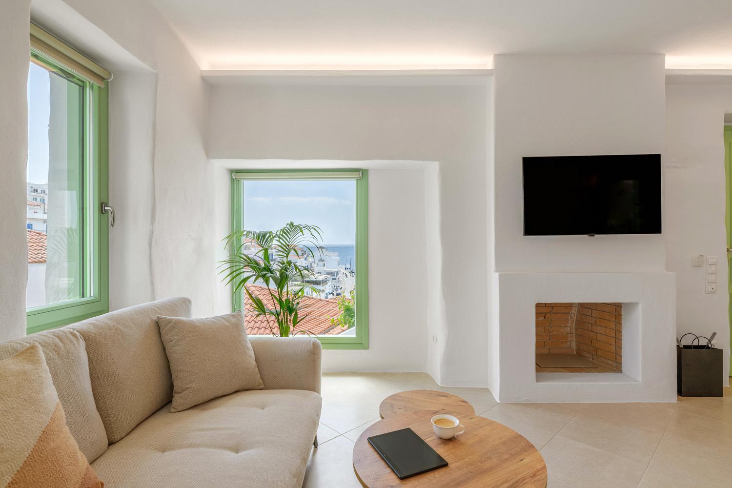 Demilia Luxury Suites Batsi Zimmer foto
